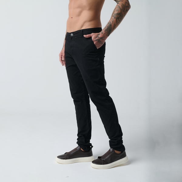 Calça Sarja Bolso Faca Pelkin