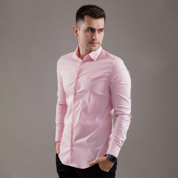 Camisa Social Manga Longa Slim