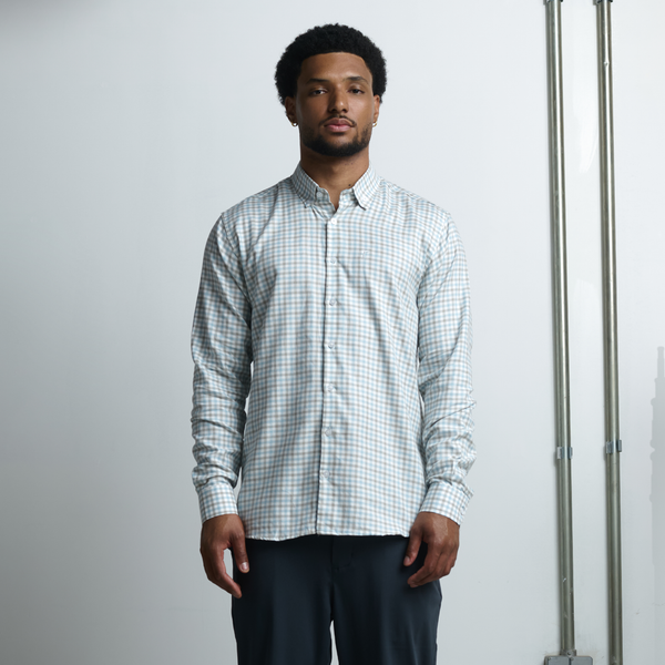 Camisa Social Manga Longa Oxfordine